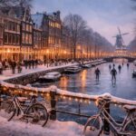Zima w Holandii potrafi zaskoczyć
