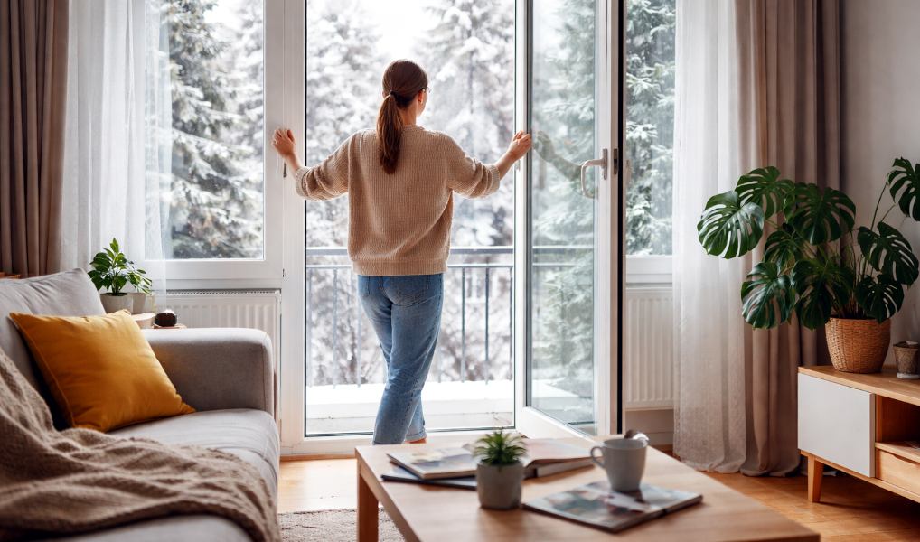 Wietrzenie mieszkania zimą